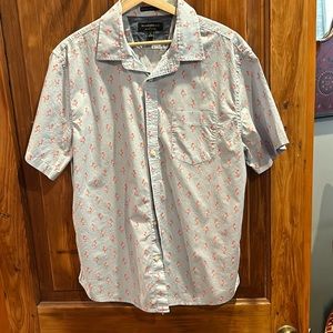 Banana Republic Flamingo shirt Size L
